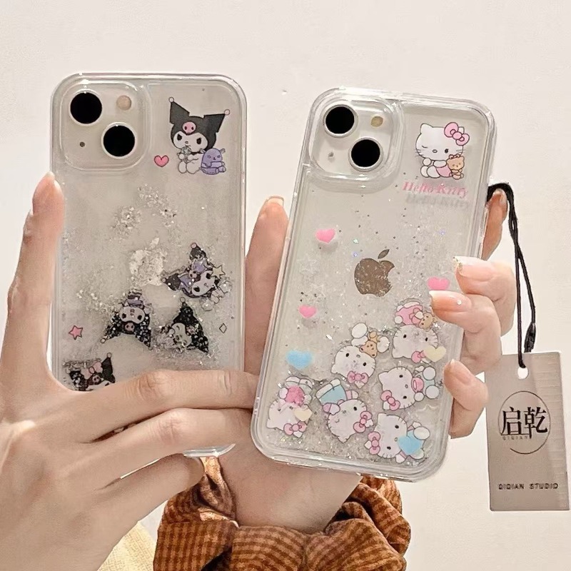 Luxury Bags Cute - เคสโทรศัพท์ลายการ์ตูนอนิเมะ ปีศาจ นางฟ้า แมว น่ารัก สีชมพู