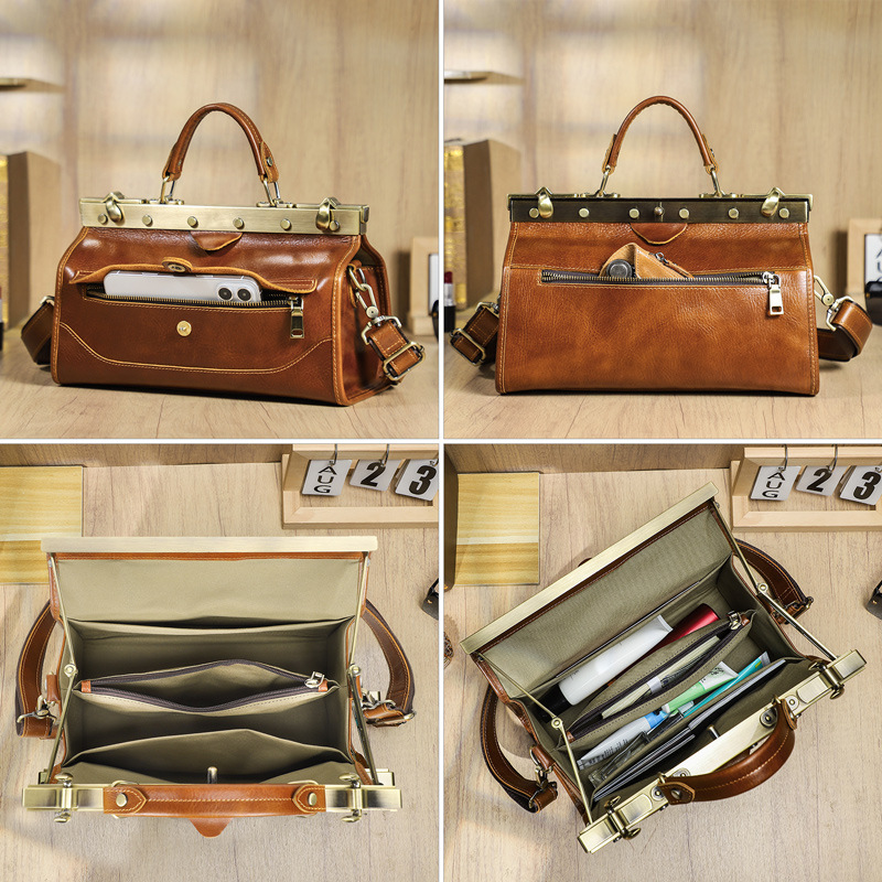 กระเป๋าถือหนังแกะแท้สำหรับผู้ห - Luxury Bags Leather บทวิจารณ์และราคา